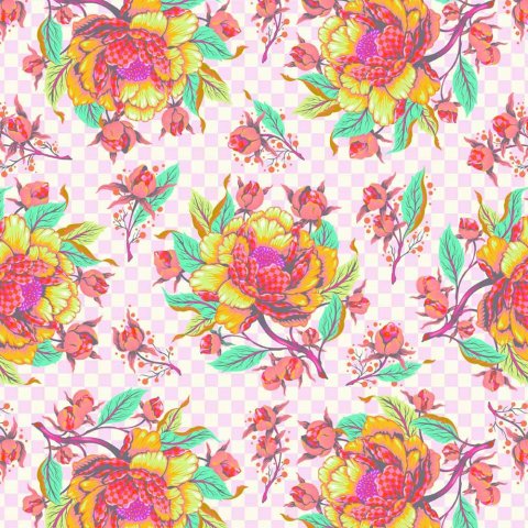 Tula Pink Untamed Lunar Peony for your Thoughts patchworkstof 320