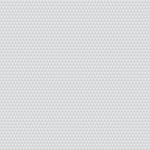 Tula Pink patchworkstof i lysegr med utallige sm trekanter