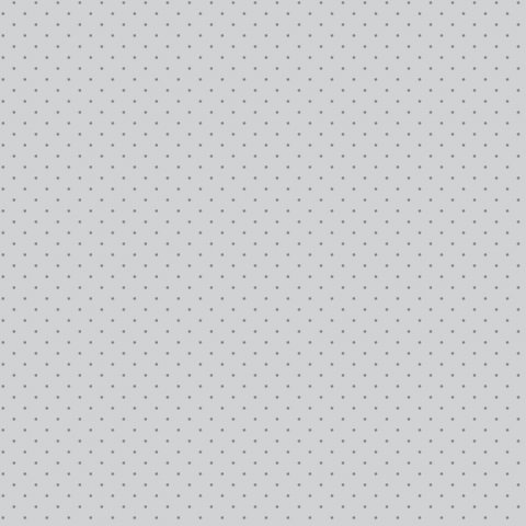 Tula Pink patchworkstof med sm lyse prikker p mrkegr baggrund