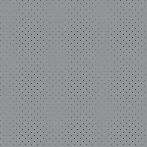 Tula Pink patchworkstof med bittesm gr prikker p lysere gr baggrund