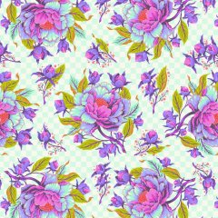 Tula Pink Untamed Nova Peony for your thoughts patchworkstof 310