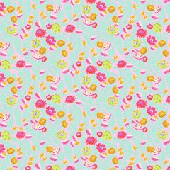 Tula Pink Untamed Lunar Flowerfield patchworkstof 329