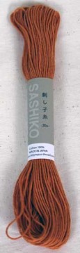 Sashiko tråd okker (4)