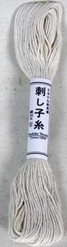 Sashiko tråd beige (2)